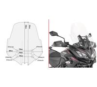 D4120ST GIVI Cupolino Trasparente per Kawasaki Versys 1000 2017 2018