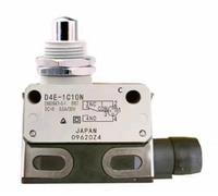 D4E-1C10N Interruttore di finecorsa sigillato miniaturizzato, SPDT 1NO 1NC, DC-5 0,5 A 30 V CC, interruttore di posizione compatto a bassa corrente, 1 confezione