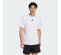 Adidas D4t Essentials Short Sleeve T-shirt Bianco L Uomo