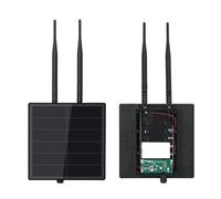 D5-2A 5W Solar Panel System for Rak4631 LoRa Module for DIY Meshtastic Meshcore LoRa Node Kits with 868MHz & 2,4g BLE Antenna