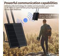 D5 Energia solare Lora Node Batteria incorporata Wisblock RAK19007 RAK4630 SX1262 Kit meshtastico 868 MHz 915 MHz Lora Antenna per LoRawan