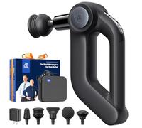 D5 Pro Plus - Pistola per massaggi con calore, idonea per FSA-HSA, ampiezza di 13 mm, pistola per massaggi a percussione con massima potenza per terapia muscolare, massaggiatore muscolare