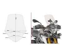D5126ST - Givi Cupolino trasparente 47 x 37 cm BMW G 310 GS (2017 > 2018)