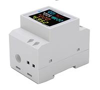 D52-2066 Misuratore di Wattora per Uso Domestico Display LCD Contatore Elettrico 6 Parametri Multimetro Amperometro Voltmetro AC40.0-300.0V