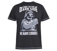 D555 Skywalker Ufficiale Star Wars T-Shirt per Uomo (601527) Nero, 3XL-6XL