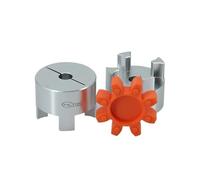 D55L78 Four Jaws Aluminum Plum Flexible Coupling electronic starter Shaft Connector Inner Dia 14-38mm For Large CNC Ballscrew Coupler Router NWPNLXEA(20mm to 24mm)