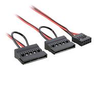 D61 - Cavo di alimentazione da 30 cm, 9 pin, jack per intestazione a 2 prese SATA a 9 pin
