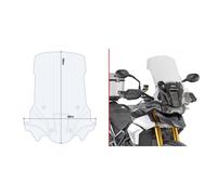 D6418ST - Cupolino Givi Trasparente 59x48 cm Triumph Tiger 900 (20-22)
