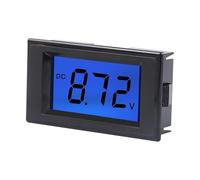 D69-30 Voltmetro DC Display digitale 12V24V48V72V Tester batteria for veicoli elettrici Misuratore di tensione LCD(DC7.5-30V,Without back cover)