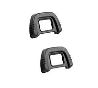 D7000 Eyecup fotocamera oculare mirino per Nikon D7000 D600 D80 D90 D40 D50 D200 D300, sostituisce Nikon DK-21 (confezione da 2)