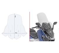 d7060st PARABREZZA TRASPARENTE PER SYM Maxsym TL 500 2020 2021 2022