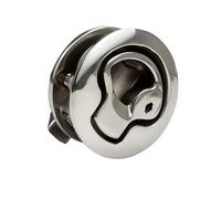 D7392 Serratura a Testa Rotonda Pannello Serratura Embedded Caravan Rimorchio Serratura In Acciaio Inox Maniglia 1 Pz