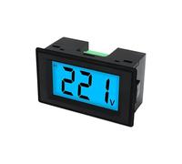 D85-20/120 Voltmetro digitale Voltmetro da pannello Tester con display Custodia nera AC80-500V LCD