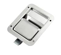 D858-W, serratura per scatola senza cilindro, in acciaio inox 304, per camion, confezione da 1