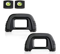 D90 D7000 Conchiglia Oculare DK-21 per Nikon D750 D610 D600 D300 D200 D80 D70 D50 Eyecup Viewfinder Eye Cup, ULBTER Eyepiece - (2+2 pezzi)