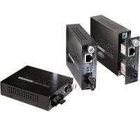 Planet FST-802 Convertitore multimediale di rete 100 Mbit/s Modalità multipla, Nero