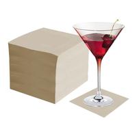 Da 100 a 2000 Tovaglioli Di Carta Avana Tovagliolini Bar 24x24 cm Per Cocktail