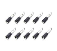 Da 3 5 Mm A 6 35 Mm O Da 6 35 Mm A 3 5 Mm Stereo Socket Adapter Adapter Cavo Cavo Convertitore Set Per Pianoforte Per Chitarra
