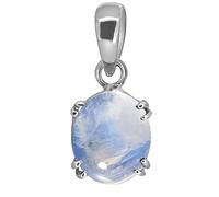 Da 3 a 12,50 Ratti Certified Rainbow Moonstone Natural Rainbow Moonstone Silver Original Certified Chandramani Stone For Men And Women Rainbow Moonstone Stone Silver Loket-B0C6MYGGSX, argento, Zaffiro