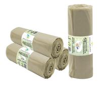 Virsus 120 Sacchi Trasparenti per Spazzatura Resistenti Ambra 90X120 Rotoli 120 Litri