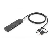 DA-70236 4016032489214 Digitus DA-70236 hub di interfaccia USB 3.2 Gen 1 (3.1 Ge
