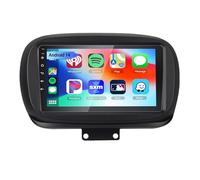 Da 9 pollici Autoradio Android 15 Wireless Carplay per Fiat 500X 2014-2020 con Telecamera Posteriore Comandi al volante Bluetooth GPS Car Play senza fili GPS Navi Supporto Wireless Bluetooth Handsfr