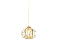 da a Sospensione in Stile Semplice e alla Moda, da a Sospensione a Testa Sina con Sorgente Luminosa E27, da a Sospensione in Ferro battuto con Motivo a Zucca, Illuminazione da soff