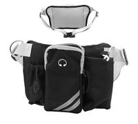 da allenamento - Borsa in nylon traspirante per cani, funzionale, supporto per guinzaglio, pratico compagno all'aperto per jogging, trekking, attività sportive