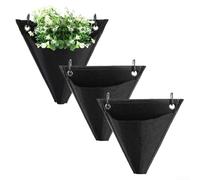 Da appendere alla parete per giardinaggio verticale, per coltivare le tue piante ed erbe preferite in modo compatto ed elegante (B)