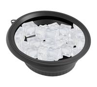 Da Bagno Face Ice - Lavabo Da Campeggio Pieghevole Riutilizzabile In Silicone, Vassoio Per Cubetti Incorporato + Lavabo Rinfrescante | Polimero Non Tossico Di Alta Qualità Per La Cura Della Pe