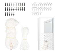 da balcone per gatti da interni, barriera di sicurezza anti-caduta per gatti per patio, rete di protezione per animali domestici, per porte, patio, cancelli, scale, finestre del balcone