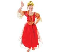Da Bambina Rosso Princess Deluxe Regina Tudor Elizabethan Costume