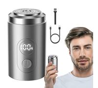 Da Barba Per Uomo Display Digitale Bagnato Asciutto Impermeabile | o Elettrico Portatile Senza Fili Silenzioso Strumento Da Toeletta Uomo Papà Marito Casa Quotidiano Viaggio