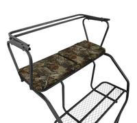 da caccia pieghevole, comfort per due persone, robusto accessorio per il supporto per esterni, facile sostituzione del sedile, attrezzatura per l'albero e la caccia portatile