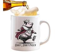 da caffè - 3,74 x 3,15 x 3,15 pollici, da tè in ceramica, bicchieri riutilizzabili divertenti | Cappuccino resistente alle alte temperature, latte, vino, succhi, birra, cucina, caffè