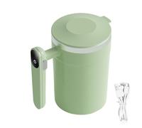 Da Caffè A Agitazione Automatica - Miscelatore A Latte Magnetico Automatico Da 400 Ml, Da Mescolare Tè Elettrico, Display LCD Della Temperatura | Tasše Di Bevanda Al Cioccolato Caldo, Por