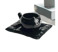 da caffè a forma di gatto, da tè in ceramica da 210 ml | La tazza in ceramica a forma di gatto da 210 ml è adatta per servire caffè, tè, latte, cioccolata calda e altre bevande
