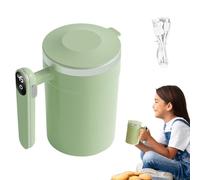 da caffè auto-miscelante | Miscelatore magnetico automatico da 400 ml | di cioccolato caldo elettrico con visualizzazione della temperatura LCD,per bevande