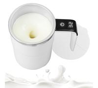 da caffè con agitatore automatico 8,5 x 8,9 x 14 cm, agitatore automatico per da caffè, agitatore ricaricabile con display della temperatura, per ufficio, cucina, viaggio casa