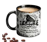 Da Caffè Con Gallina - 350 ml Ceramica Stile Fattoria Divertente - da Tè Umoristica | Halloween Vacanze Festa del Ringraziamento Natale Festa di Compleanno Casa Cucina per Donne Uomini Colleghi
