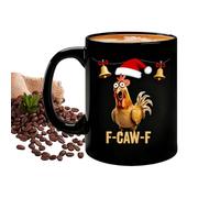 Da Caffè Con Stampa Di Gallina - D'Acqua In Ceramica,Tazze Da Caffè Divertenti,Per Donne Uomini Casa Lavoro Compleanno Festa Routine Mattutina Weekend Libero