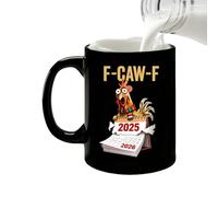 Da Caffè Con Stampa Di Gallina | In Ceramica Per La Colazione - Tazze Da Caffè Con Design Originale - Per Uomini Donne Casa Lavoro Routine Mattutina Festa Di Compleanno Weekend Momenti Di Relax E Libe