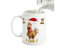 Da Caffè Con Stampa Di Gallina - Per Bevande In Ceramica Novità,Da Tè - Per Uomini Donne Casa Lavoro Routine Mattutina Momenti Rilassanti Weekend Libero Festa Di Compleanno