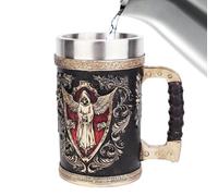 da caffè - da bevanda Vichinghi del | Bottiglia d'acqua in acciaio inossidabile da 500 ml | Tank per bevande riutilizzabile | armato osseo gotico | Drinkware in stile