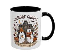 da caffè di Halloween Mug in ceramica 350 ml con buffo tema festivo | Mug da caffè di Halloween per casa, ufficio, scuola, fattoria, bar, ristorante, hotel, famiglia, colleghi