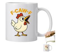 da caffè di pollo in ceramica 11 once - da tè al gallo per bevande di cacao caldo | Impegno per la di per la gag gag idee per le donne di compleanno uomini amici