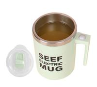 da caffè elettrica automatica, alimentata a batteria, portatile, in acciaio, per latte, tè, cioccolata calda,