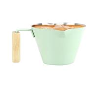 Da Caffè In Acciaio Inossidabile - 100ml Bicchiere Con Doppio Beccuccio E | per Latte con Manico,Per Tè Cioccolato Caldo Latte Cappuccino Preparazione Domestica