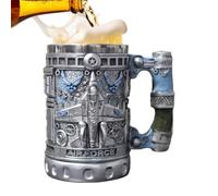 da caffè in acciaio per donne e donne in stile estetico, grande volume 500 ml, da caffè decorativa in acciaio , per uomini, donne, , padri, latte, succhi, acqua fredda e