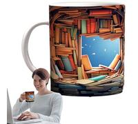 da caffè in ceramica - resistente alle alte temperature da 390 g, da caffè dal design creativo, in ceramica per risparmiare | tazze da caffè fantasia per la